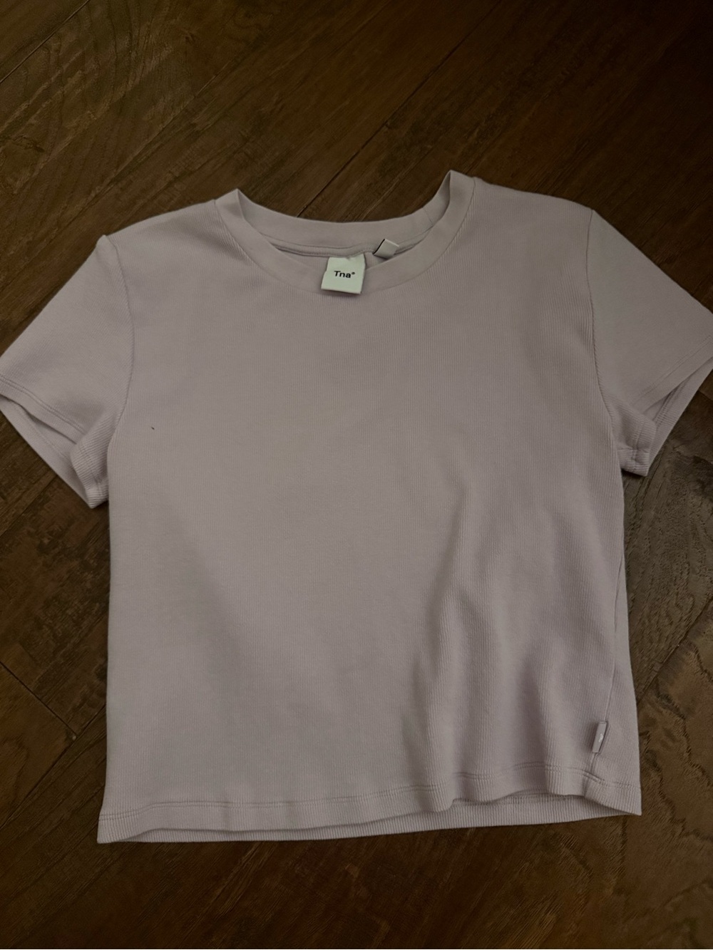 TNA Lilac Cropped Tee